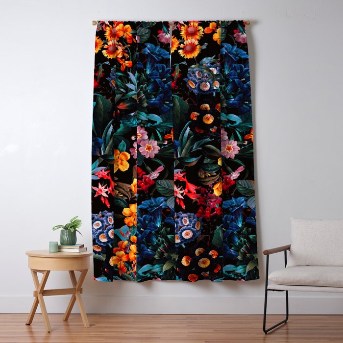 Midnight Garden XVI Window Curtain Gallery Image 5