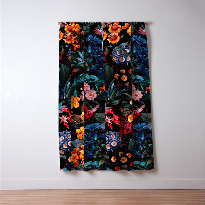 Midnight Garden XVI Window Curtain Gallery Image 3