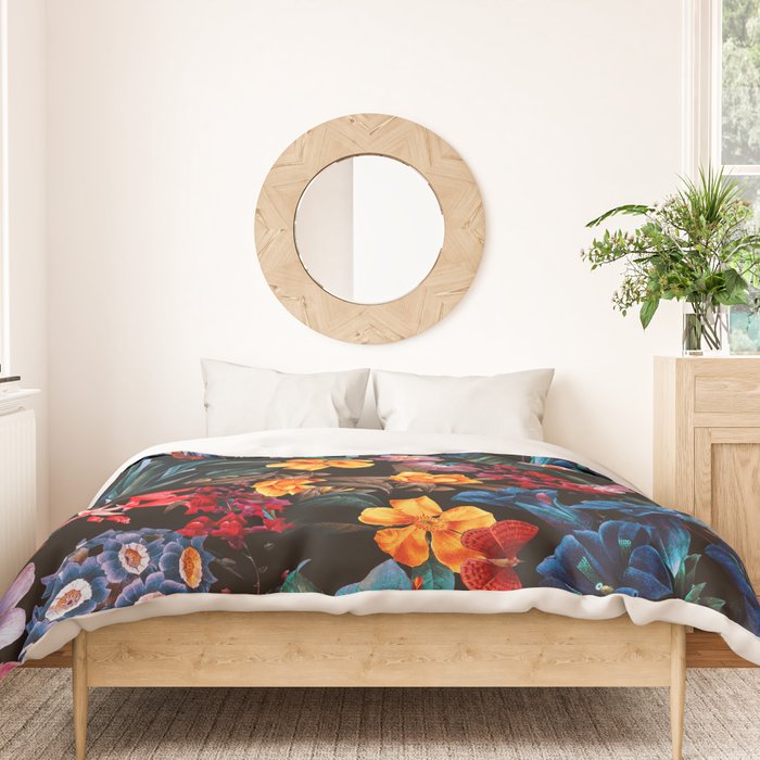 Midnight Garden XVI Duvet Cover Gallery Image 3