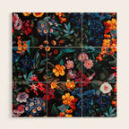 Midnight Garden XVI Wood Wall Art Gallery Image 1