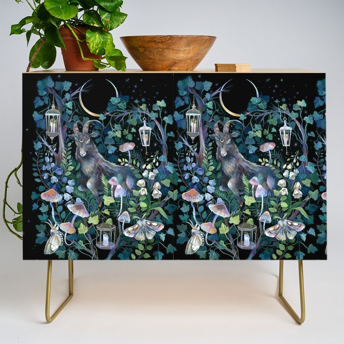 Black Goat Moon Garden Credenza Gallery Image 1