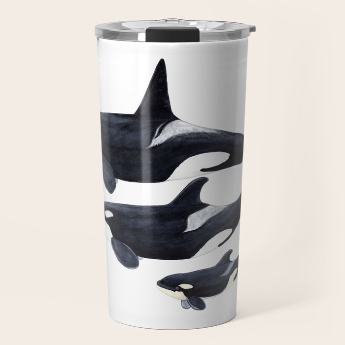 Orca (Orcinus orca) Travel Mug Gallery Image 1