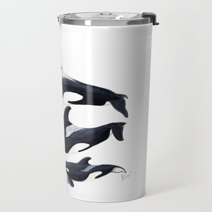 Orca (Orcinus orca) Travel Mug Gallery Image 2