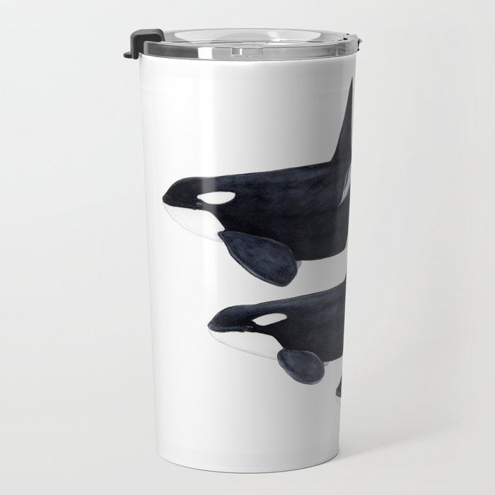 Orca (Orcinus orca) Travel Mug Gallery Image 3