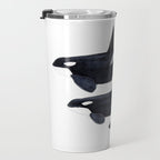 Orca (Orcinus orca) Travel Mug Gallery Image 3