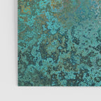 Vintage Copper and Teal Rust Poster Gallery Image 3