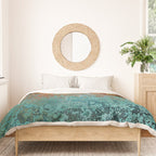 Vintage Copper and Teal Rust Duvet Cover Gallery Image 3