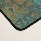 Vintage Copper and Teal Rust Desk Mat Gallery Image 4