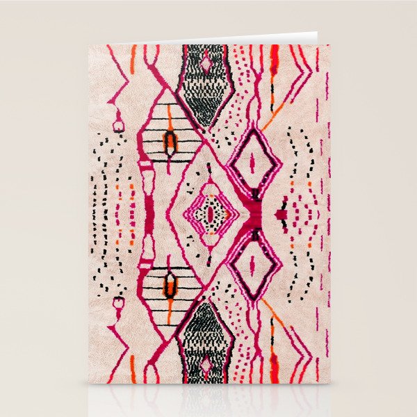 Heritage Oriental Moroccan Carpet Design Stationery Card Gallery Image 2