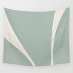Minimalist Plant Abstract XXIII Wall Tapestry Gallery Image 4
