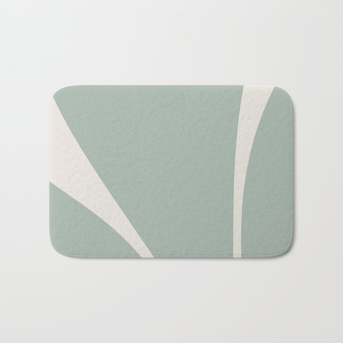 Minimalist Plant Abstract XXIII Bath Mat Gallery Image 1