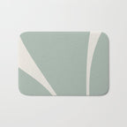 Minimalist Plant Abstract XXIII Bath Mat Gallery Image 1