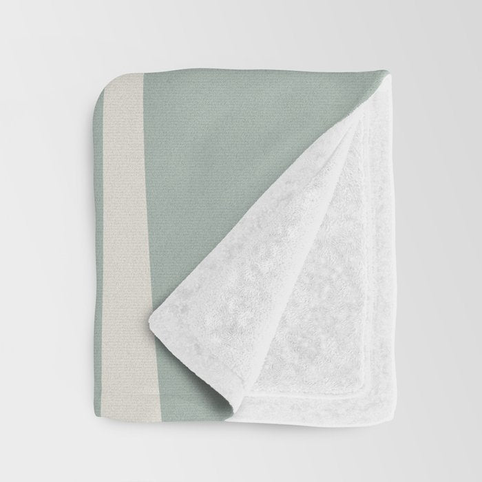 Minimalist Plant Abstract XXIII Throw Blanket Gallery Image 3