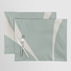 Minimalist Plant Abstract XXIII Placemat Gallery Image 1