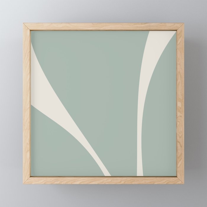 Minimalist Plant Abstract XXIII Mini Art Print Gallery Image 1