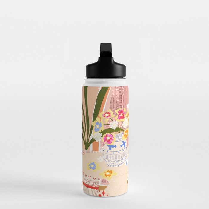 Vase of Flowers Water Bottle Gallery Image 3