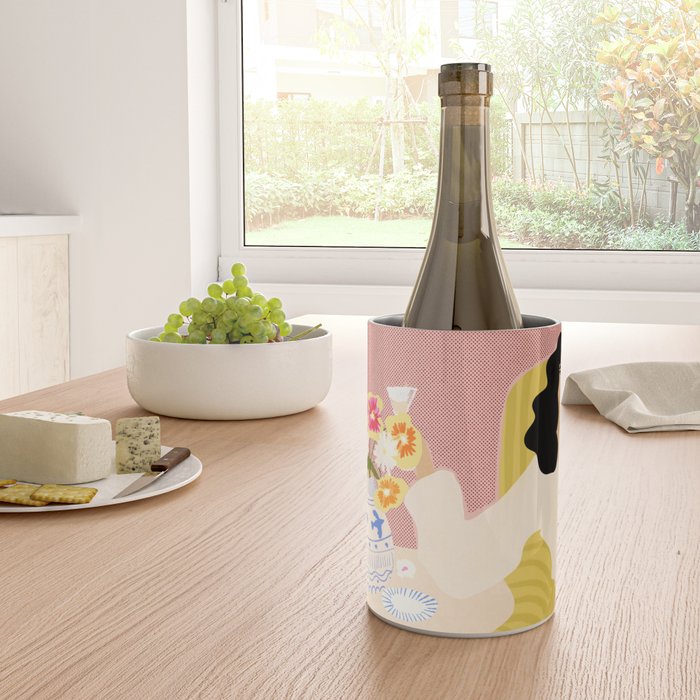 Vase of Flowers Wine Chiller Gallery Image 4