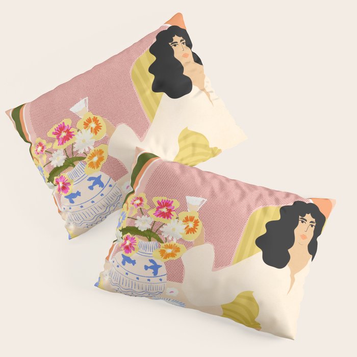 Vase of Flowers Pillow Sham Gallery Image 3