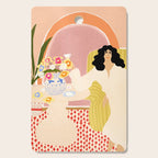 Vase of Flowers Cutting Board Gallery Image 1