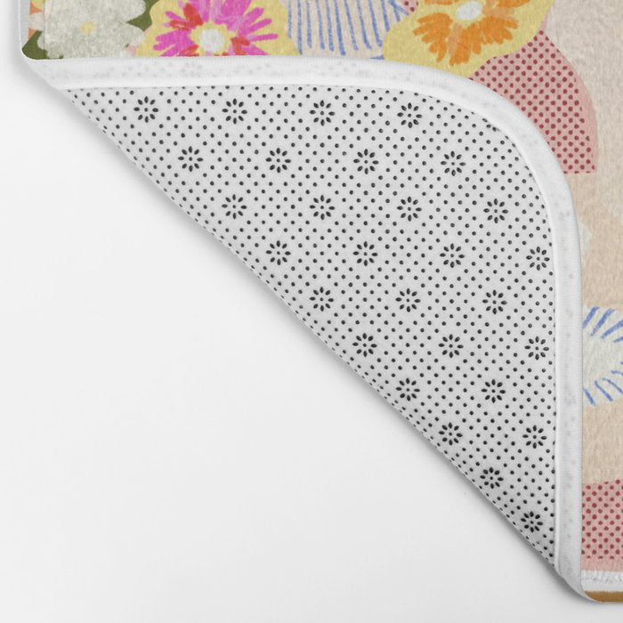 Vase of Flowers Bath Mat Gallery Image 2