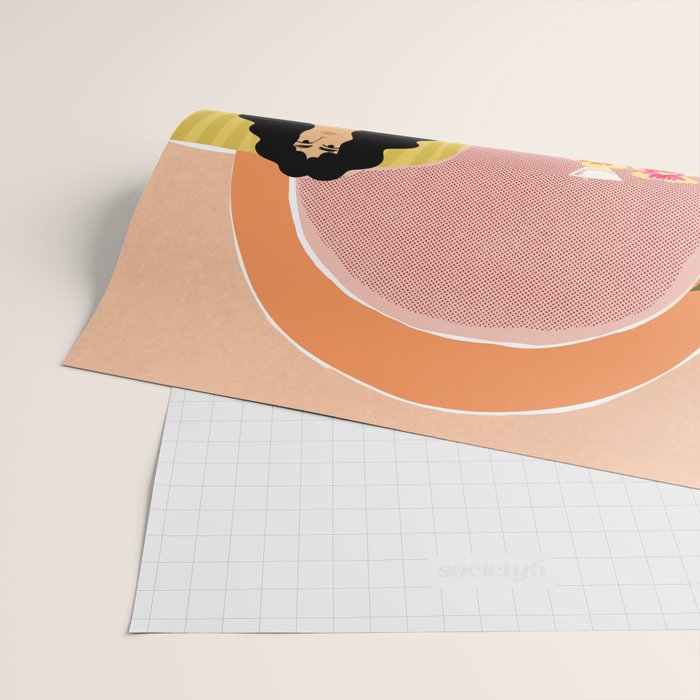 Vase of Flowers Wrapping Paper Gallery Image 2