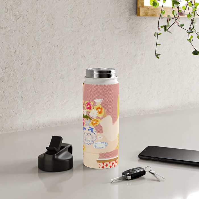 Vase of Flowers Water Bottle Gallery Image 4