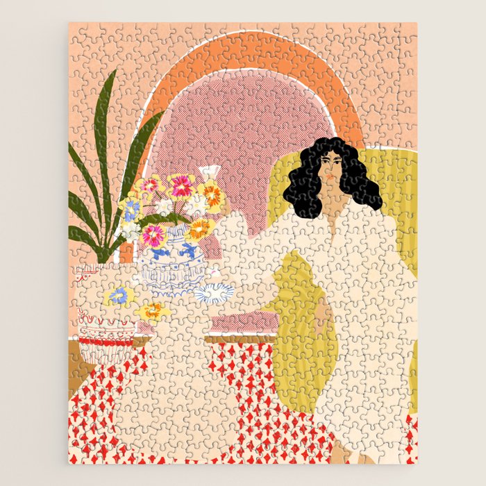 Vase of Flowers Jigsaw Puzzle Gallery Image 1