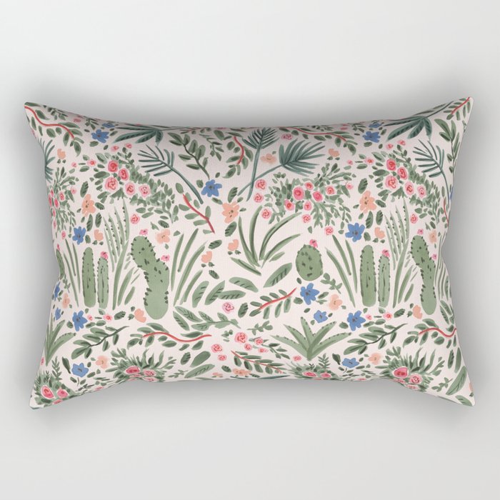 Desert Palm Rectangular Pillow Gallery Image 2