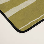 Scratchy Blocks - Yellow Chartreuse Desk Mat Gallery Image 4