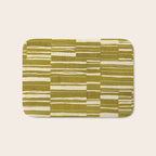 Scratchy Blocks - Yellow Chartreuse Bath Mat Gallery Image 1