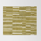 Scratchy Blocks - Yellow Chartreuse Throw Blanket Gallery Image 2