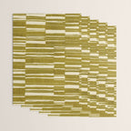 Scratchy Blocks - Yellow Chartreuse Wrapping Paper Gallery Image 3