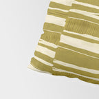 Scratchy Blocks - Yellow Chartreuse Pillow Sham Gallery Image 4