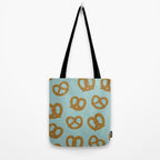 Pretzel Pattern - Mint Tote Bag Gallery Image 2