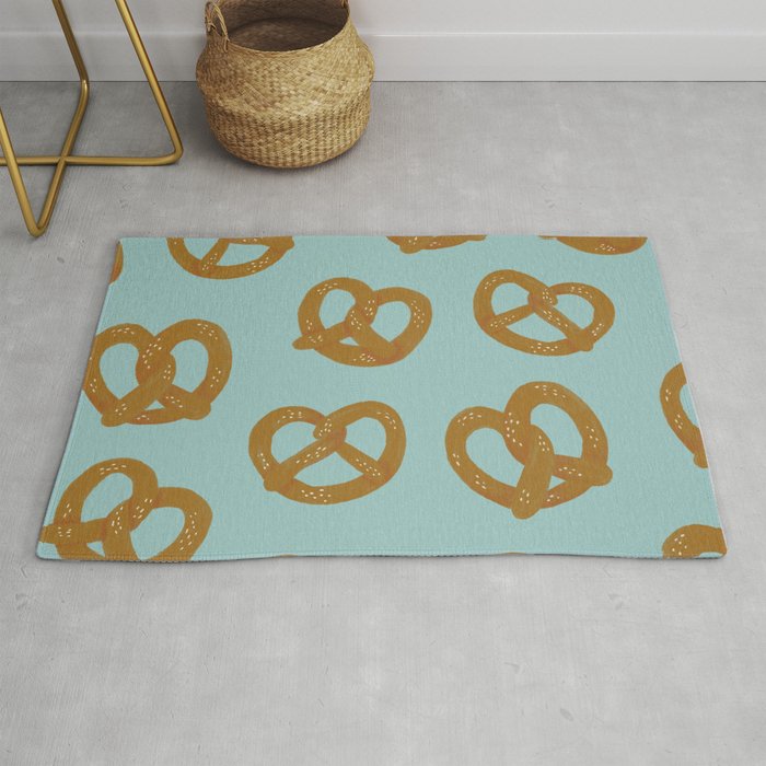 Pretzel Pattern - Mint Rug Gallery Image 1