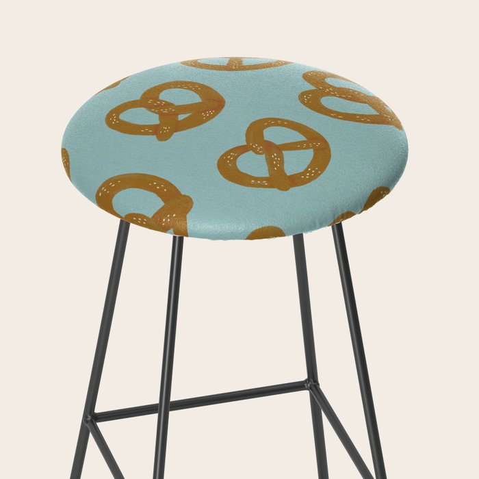 Pretzel Pattern - Mint Stool Gallery Image 2