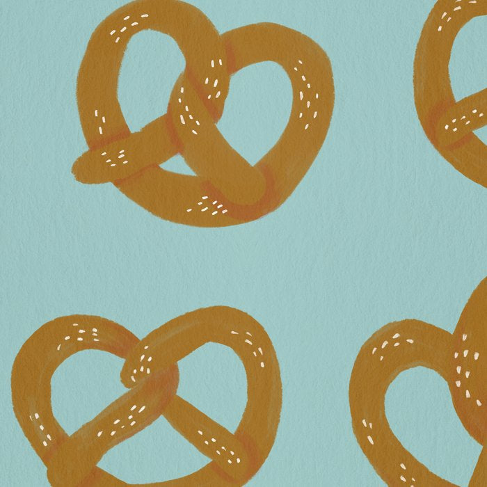 Pretzel Pattern - Mint Coffee Mug Gallery Image 2