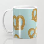 Pretzel Pattern - Mint Coffee Mug Gallery Image 3