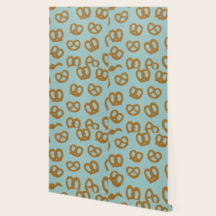 Pretzel Pattern - Mint Wallpaper Gallery Image 2