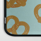 Pretzel Pattern - Mint Laptop Sleeve Gallery Image 3