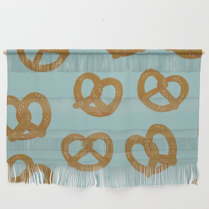 Pretzel Pattern - Mint Wall Hanging Gallery Image 1