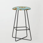 Pretzel Pattern - Mint Stool Gallery Image 1