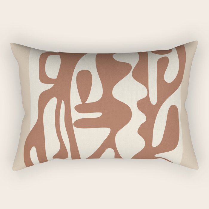 Terracotta Dreams  3 Rectangular Pillow Gallery Image 1