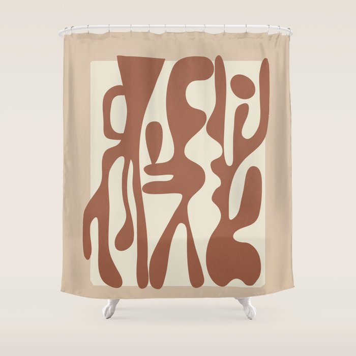 Terracotta Dreams  3 Shower Curtain Gallery Image 1