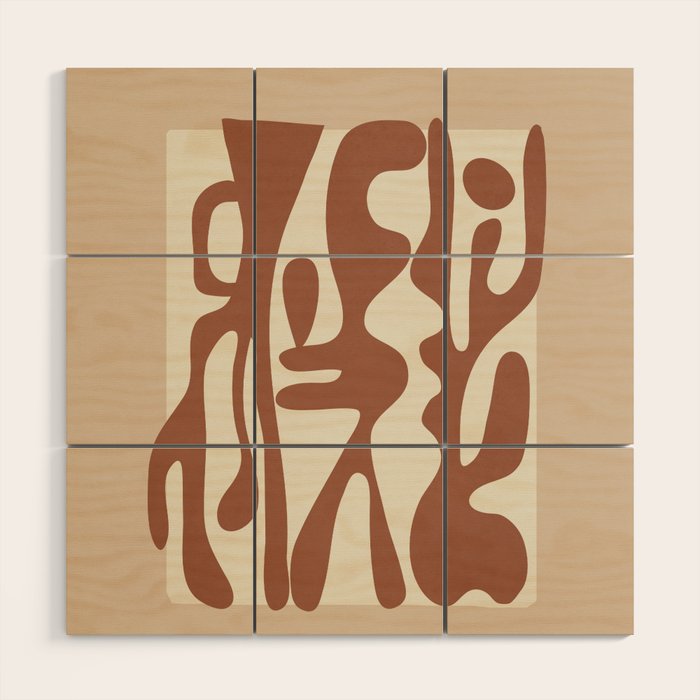 Terracotta Dreams  3 Wood Wall Art Gallery Image 1