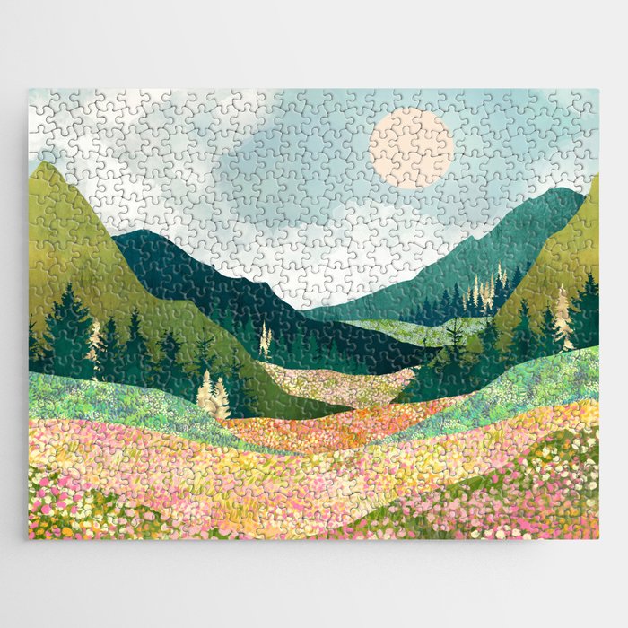 Spring Flower Vista Jigsaw Puzzle Gallery Image 1