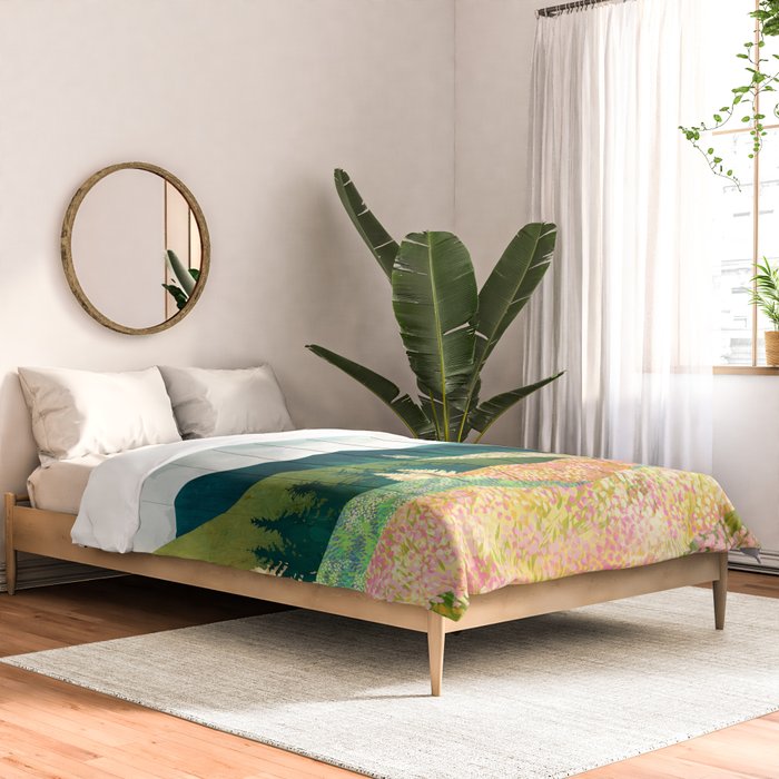 Spring Flower Vista Comforter Gallery Image 2