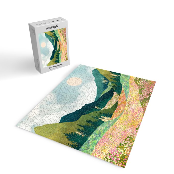 Spring Flower Vista Jigsaw Puzzle Gallery Image 2