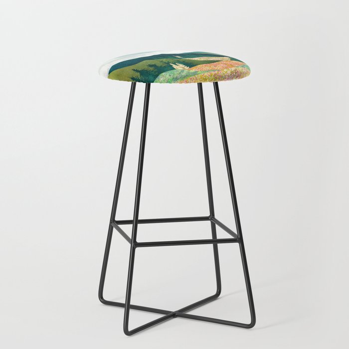 Spring Flower Vista Stool Gallery Image 1