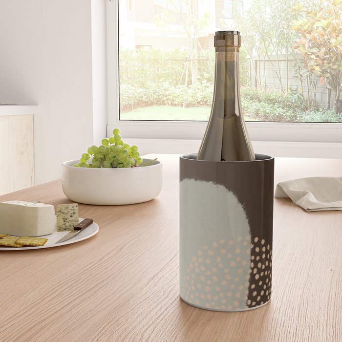 Modern Abstract Shapes #5 Wine Chiller Gallery Image 4